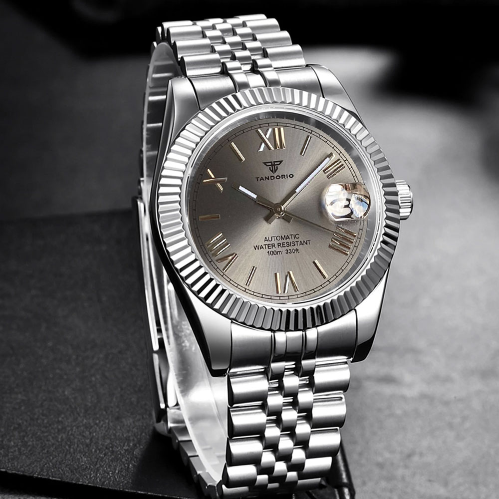 Rolex Watch Datejust - Tandorio 20ATM 다이빙 36mm 39mm 선버스트