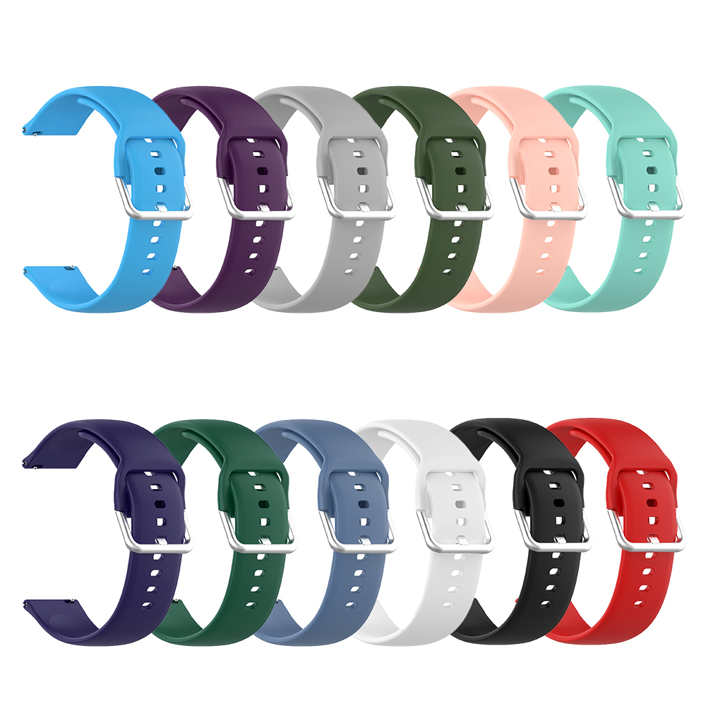 Silicone Watch Band 22Mm - 부드러운 실리콘 시계 밴드 20mm 22mm