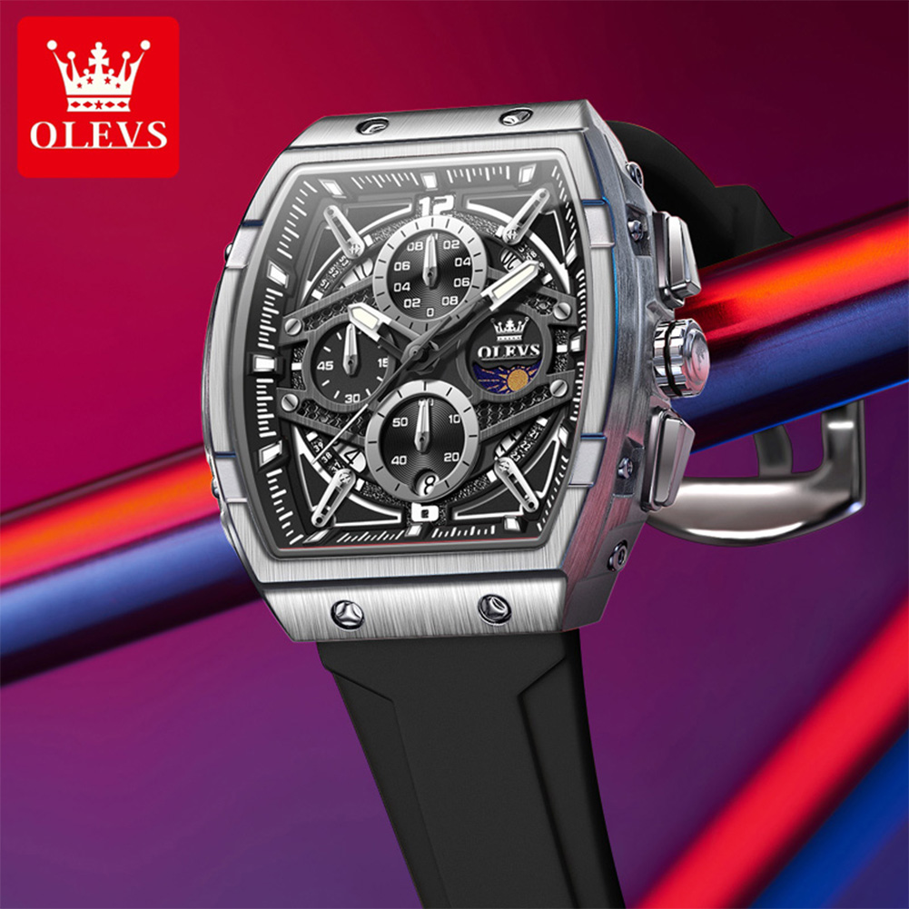 OLEVS 2975 남성용 시계 패션 스켈레톤 토노 쿼 - Rolex Watch Datejust 리뷰 및 가격