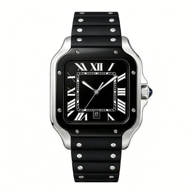 새로운 럭셔리 남성용 쿼츠 시계 클래식 레트로 스타일  - Cartier Watch Tank 리뷰 및 가격