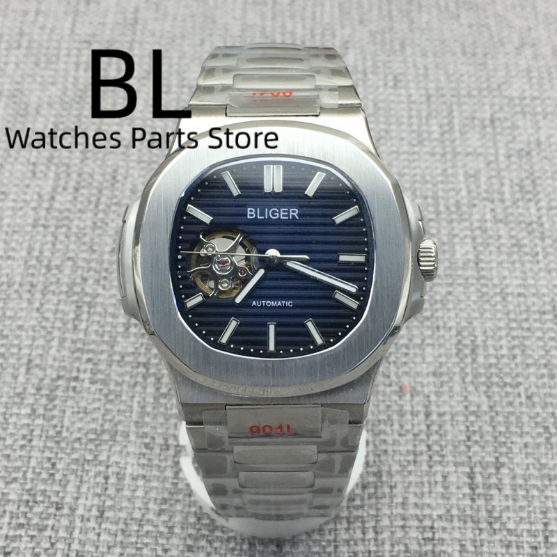 BLIGER 40MM 사각 로즈 골드 NH38 무브먼트 - Patek Philippe Watch Nautilus 리뷰 및 가격