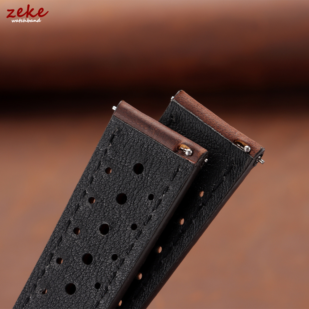 오메가 18mm 19mm 20mm 21mm 22mm 2 - Leather Strap Quick Release 리뷰 및 가격