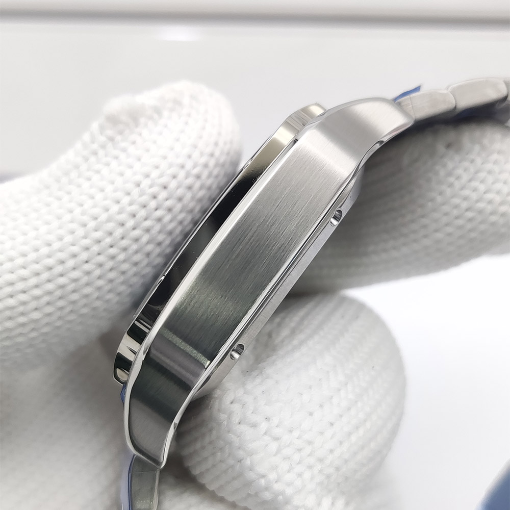 남성용 시계 사각형 케이스 새로운 NH35 시계 자동  - Patek Philippe Watch Nautilus 리뷰 및 가격